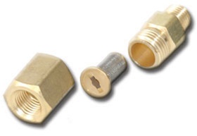 [NPT1/4] CLEANSTAR - CARPET EXTRACTION  1/4" NPT FILTER HOLDER W/FILTER