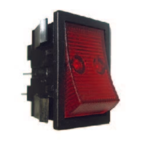 [SWITCHRI] CLEANSTAR – SWITCH -RED ROCKER ILLUM-4POLE