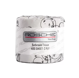 [6600v] ROSCHE &quot;CLASSIC&quot; 2 PLY 400 SHEET - 48 ROLLS/CTN