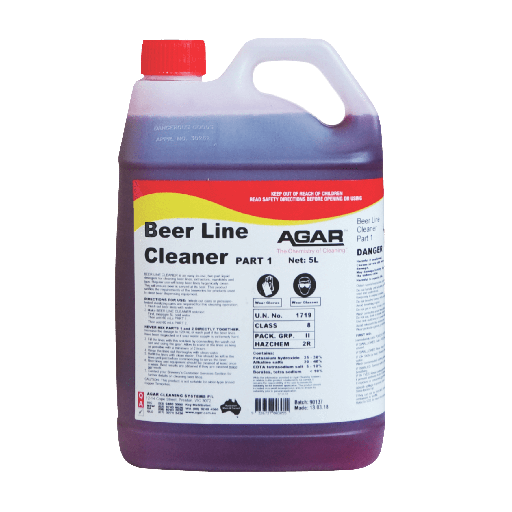 [BEELIN5] AGAR-BEER LINE CLEANER (4X5L)