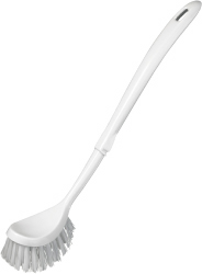 [164781] OATES-B-12301 WHITE TOILET BRUSH PVC FILL