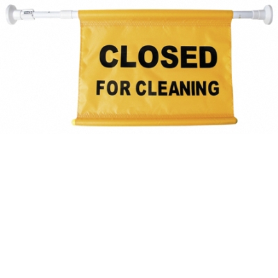 [165498] JA-005 DOOR CAUTION SIGN"CLOSED FOR CLEANING"