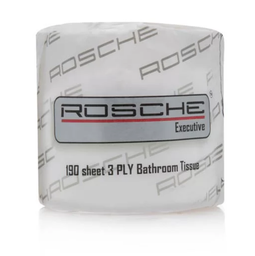 [6000e] ROSCHE 3 PLY 250'S &quot;QUILTED&quot; - 48 ROLLS/CTN