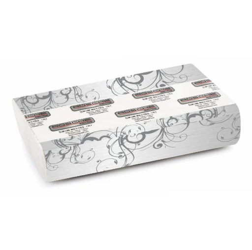 [6623v] ROSCHE "CLASSIC" ULTRASLIM HAND TOWELS 150'S = 2400 - 16 PACKS/CTN