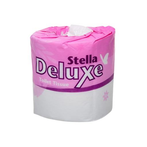 [2203C] STELLA DELUXE 3PLY 220SHT TOILET TISSUE - 48 ROLLS/CTN