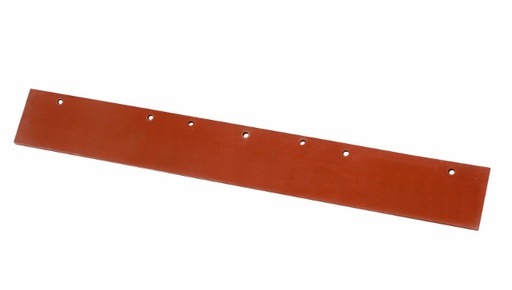 EDCO - RED RUBBER FLOOR SQUEEGEE REFILL 30CM
