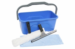 [41241] EDCO ECONOMY WINDOW CLEANING KIT WITH 12L BUCKET