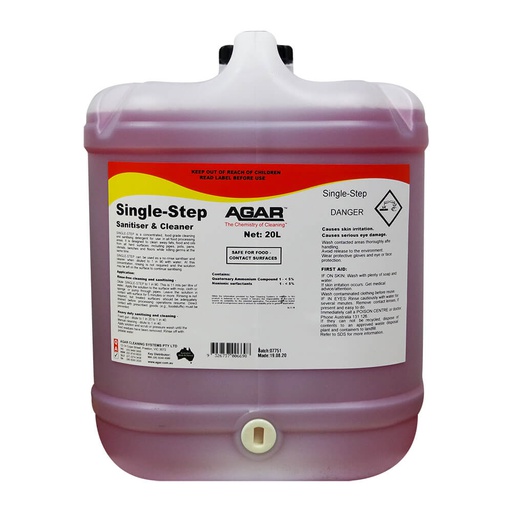 [SIN20] AGAR - SINGLE-STEP 20L