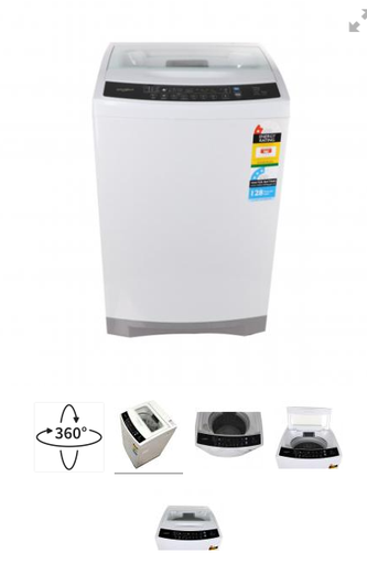 [WB10037-1] WHIRLPOOL TOP LOAD WASHING MACHINE 10KG