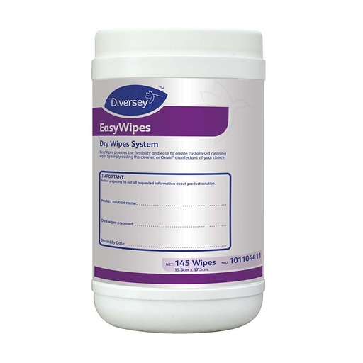 [101104411] DIVERSEY EASY WIPES (145 WIPES)