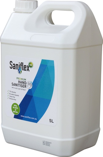 [SANRFHS5L] SANIFLEX RINSE FREE HAND SANITISER 5L