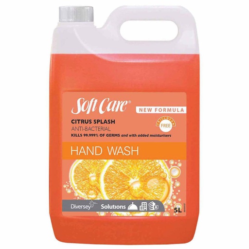 [4493551] SOFT CARE CITRUS SPLASH ANTI-BAC HAND WASH 5L