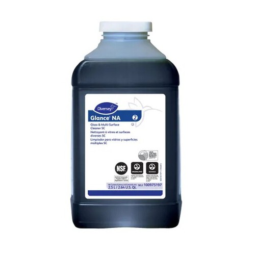 DIVERSEY - GLANCE NA GLASS &amp; MULTI-SURFACE CLEANER SC - 2.5L