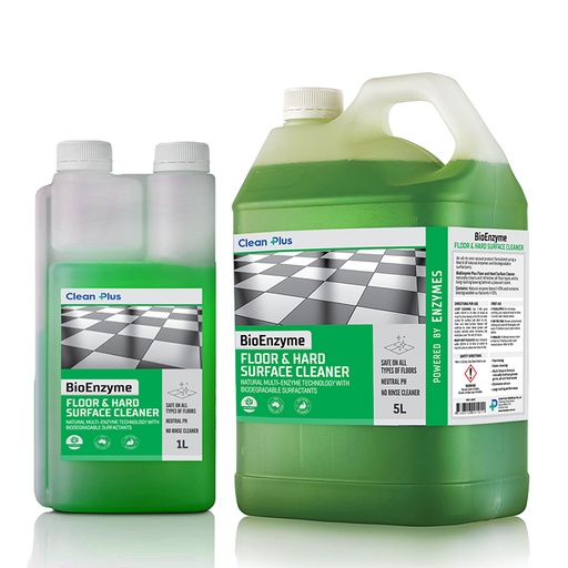 CLEAN PLUS BIOENZYME FLOOR &amp; HARD SURFACE CLEANER