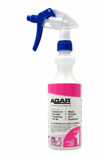 [D01] AGAR - PH7 SCREEN PRINTED EMPTY DISPENSING BOTTLE 500ML
