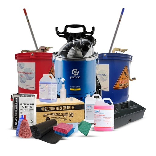 [CPA-Start-up Kit] COMMERCIAL CLEANING START-UP KIT - PACVAC SUPERPRO 700