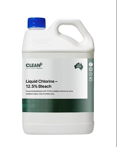 CLEAN PLUS - BLEACH 12.5% CONCENTRATED 5L