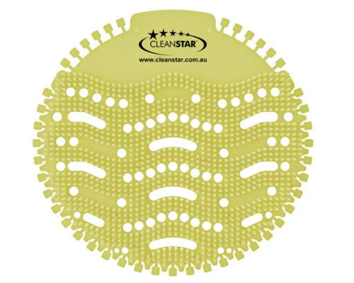[UM-LEM-250] CLEANSTAR- BOX OF 250 URINAL SCREENS - LEMON FRAGRANCE
