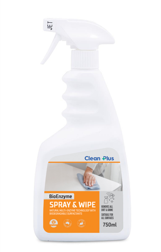 [89809] CLEAN PLUS - BIOENZYME SPRAY AND WIPE -750MLX12