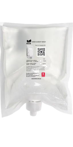 [774LS] LIQUID SOAP POUCH x 4UNIT