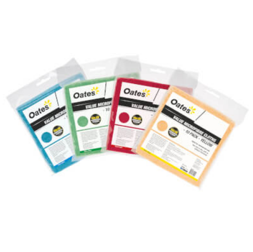 Oates- Value Microfibre Cloths 6PK